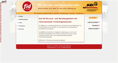 Desktop Screenshot of fid.ageh.org