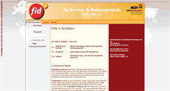 Desktop Screenshot of fid-notfall.ageh.org
